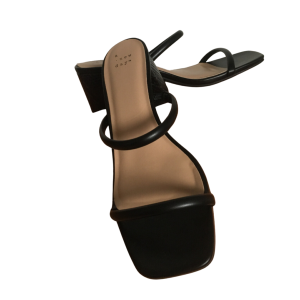 Rolio Chunky Heeled Wedge Sandals - Image 3